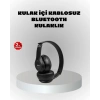 Kablosuz Bluetooth Kulaklık – Tf Kart, Aux, Mikrofonlu, Suya Dayanıklı, 10m Menzil