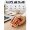 Kablosuz Mouse Fare 5.0 Bluetooth Bağlantılı Usb Girişli Yeni Nesil