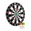 Kaliteli Ahşap Dart Tahtası 12 İnç  4 Dart Ok Seti