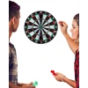 Kaliteli Ahşap Dart Tahtası 12 İnç  4 Dart Ok Seti