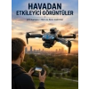 Katlanabilir Çift Kameralı Drone Uzaktan Kumandalı Hava Aracı