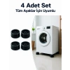 Kaymaz Tabanlı 4 Adet Makine Ayak Yükseltici