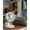 Kompakt Mini Fan Otomatik Salınımlı Sessiz Masaüstü Vantilatör