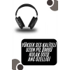 Kulak Üstü Kablosuz Bluetooth Kulaklık Yumuşak Süngerli Sd Kart Girişli