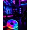 Kumandalı Su Geçirmez Rgb Led Şerit Işık Müzik Senkronlu Neon Led