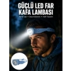 Led Kafa Lambası Kamp Yürüyüş Ve Gece Kullanımı İçin Yeni Nesil