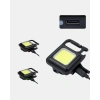 Led Mini Anahtarlık Fener – 1000 Lümen Güçlü Işık Ve Usb Type-c Şarjlı