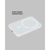 Magsafe Uyumlu Kablosuz Powerbank – Güçlü Mıknatıs, Hızlı Şarj, Kompakt Tasarım