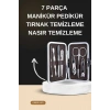 Manikür Pedikür Seti İkili Set El Ve Ayak Bakımı Nasır Temizleme Protez Tırnak Çıkarma