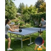 Masa Tenisi Seti Raket Ve Toplu Eğlenceli Aile Ve Arkadaş Oyunu