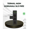 Masa Üstü Çoklu Priz Usb Ve Type-c Çıkışlı Güç Dağıtıcı