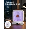 Masaüstü Şarjlı Elektrikli Sinek Öldürücü Uv Teknolojili Beyaz Cihaz