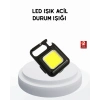 Mini 800 Lümen Led El Feneri – Usb Şarjlı, 3 Kademeli Işık, Şişe Açacaklı Taşınabilir Tasarım
