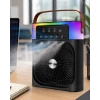 Mini Klima Fan Buharlı Soğutucu Rgb Led Işıklı Taşınabilir Masaüstü Fan