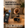 Mini Nostaljik Bluetooth Hoparlör Fm Radyo 8 Saat Batarya Yeni Nesil