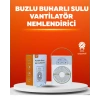 Mini Usb Klima Fan | 3 Kademeli Spreyli Hava Soğutucu, Taşınabilir