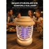 Mor Işık Destekli Kamp Ve Bahçe Sinek Kovucu Lamba