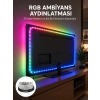 Müzikle Senkronize Led Şerit Tv Aydınlatma Yeni Nesil