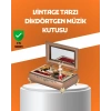 Müzikli Balerin Figürlü Takı Kutusu Piyano Desenli Dekoratif