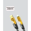 Örgülü Tasarım 4’ü 1 Arada Usb-c Lightning Hızlı Şarj Kablosu