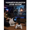 Oyun Konsolu Uyumlu Kablosuz Projeksiyon Cihazı Ev Sinema Deneyimi Yeni Nesil
