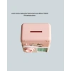 Pembe Şifreli Eğitici Atm Kasa Çocuk Kumbarası