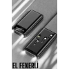 Powerbank 20.000 Mah Dijital Göstergeli Lcd Ekran Uzun Pil Ömrü