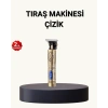 Profesyonel Kablosuz Tıraş Makinesi – 1-2 Saat Kesintisiz Kullanım