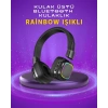 Renkli Işık Efektli Bluetooth 5.3 Müzik Kulaklığı