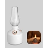 Retro Gaz Lambası Görünümlü Ledli Buhar Püskürtücü Aroma Difüzör