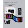 Rgb Led Panel – Usb Güç Girişli, Gıf Ve Yazı Gösterimli Akıllı Ekran