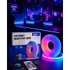 Rgb Neon Led Şerit Işık Kumandalı Usb Girişli Su Geçirmez Şerit Led