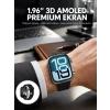 Rs12 Pro+ 2025 Serisi Özel Üretim Full Ekranlı Akıllı Saat – Nabız Ve Uyku Takibi, Bluetooth Arama, Garantili, Güçlü Batarya