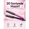 Saç Düzleştirici Isı Ayarlı Seramik Kaplama Döner Kablo Yıpranma Karşıtı