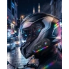 Şarjlı Motosiklet Kask Intercom Kulaklık Bluetooth 5.3 Teknolojisi