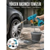 Şarjlı Ve Yüksek Basınçlı Oto Yıkama Makinesi Ve Sulama Tabancası Bahçe Yıkama Makinesi