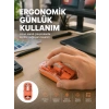 Şeffaf Kablosuz Mouse Bluetooth Bağlantılı Sessiz Tıklama Yeni Nesil