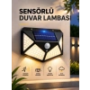 Sensörlü Güneş Enerjili Duvar Lambası