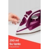 Seramik Tabanlı Kırmızı 2200 Watt Şok Buharlı Ütü