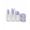 Seyahat İçin 5’li Şeffaf Kozmetik Şişe Seti 30 Ml