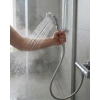 Spiral Hortumlu 4 Kademeli Krem El Duşu Başlığı Banyo Duş Seti
