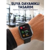 Suya Dayanıklı Akıllı Saat Günlük Ve Sportif Kullanıma Uygun Yeni Nesil
