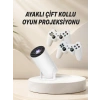 Taşınabilir Android Projeksiyon Ayaklı Çift Kollu 4k Çözünürlüklü Sinema Projeksiyonu