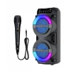 Taşınabilir Bluetooth Hoparlör Rgb Işık Efektli Stereo Ses