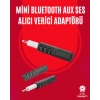 Taşınabilir Bluetooth Ses Alıcısı | 30 Dk Şarj, 4 Saat Kullanım, Geri Klipsli