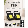 Taşınabilir Işık 3 Işık Modlu Usb Şarj Özeeliğine Sahip