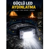 Taşınabilir Şarjlı Led Fener Xpe95lm Cob120lm Manyetik Gövde Yeni Nesil