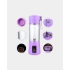 Taşınabilir Usb Şarjlı Mini Smoothie Blender 380ml Çelik Bıçaklı Portatif