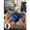 Telefon Soğutucu Fan Güçlü Motor Radyatör Cep Telefon Soğutma