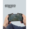 Tetikli Mobil Gamepad Ergonomik Kavramalı Oyun Aparatı